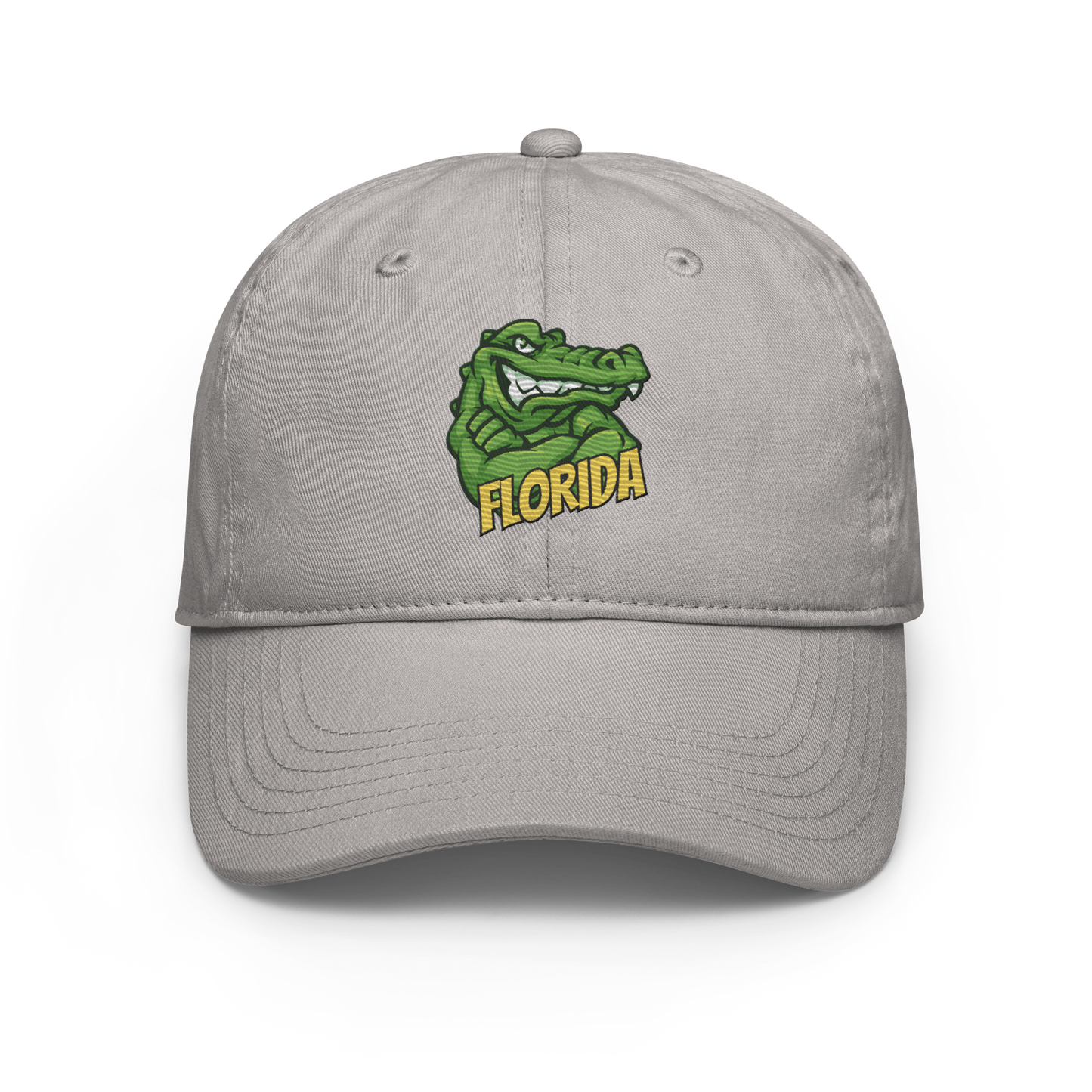 IMFLORIDIAN - Floridian FL Champion Green Alligator Champion Dad Hat