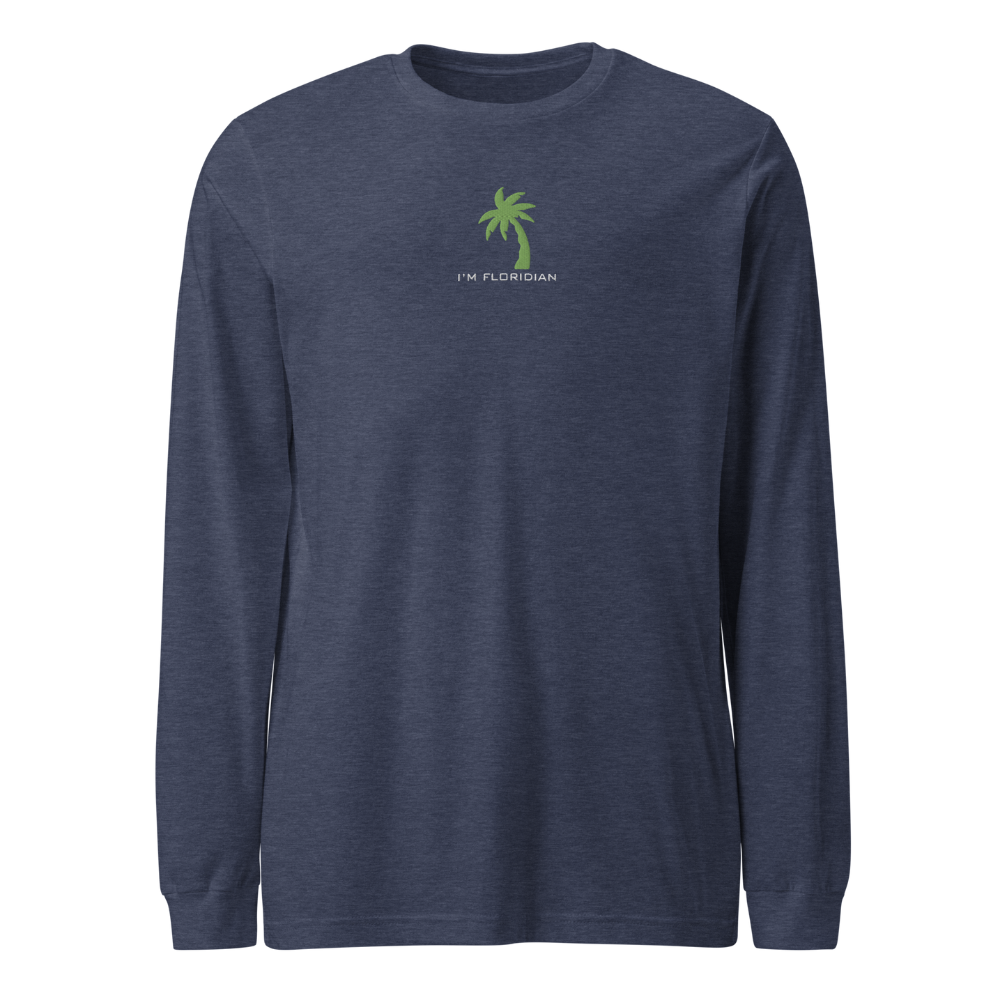 IMFLORIDIAN - Floridian FL Palm Tree Long Sleeve Tee