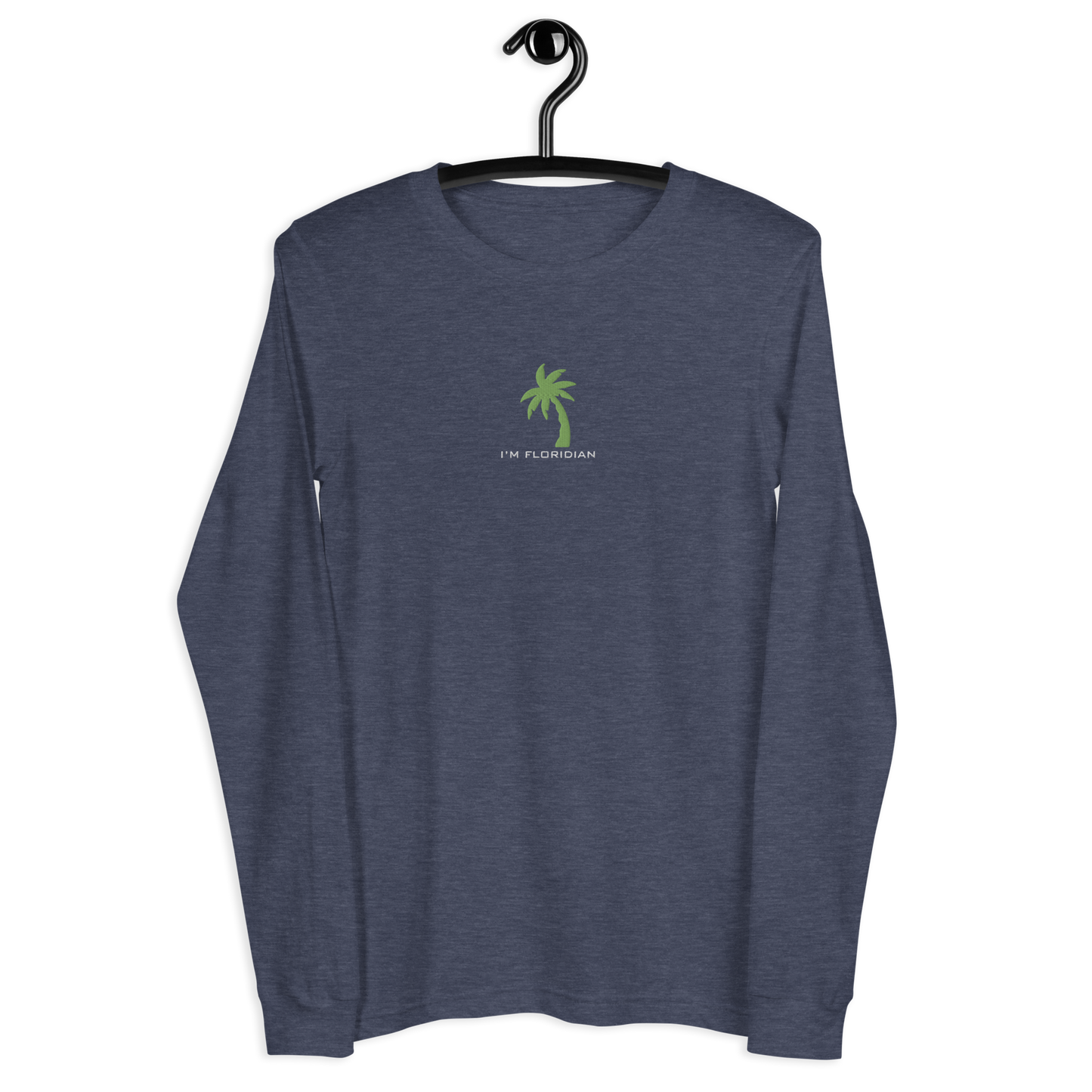 IMFLORIDIAN - Floridian FL Palm Tree Long Sleeve Tee