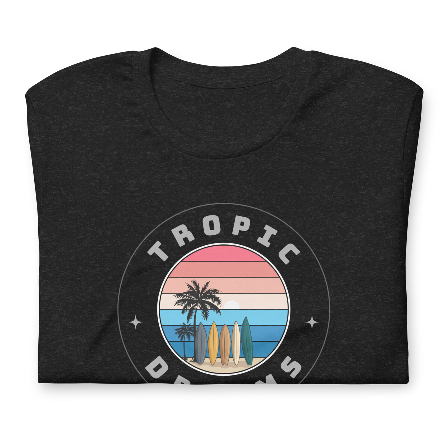 IMFLORIDIAN - Floridian Tropic Dreams FL Black Tee