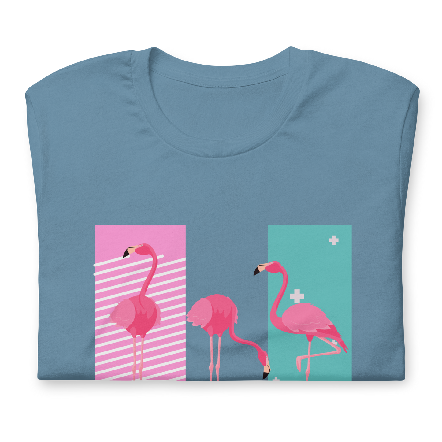 IMFLORIDIAN - Floridian FL Tropical Flamingo Design Tee